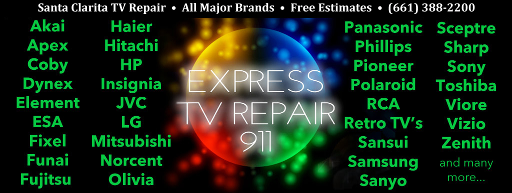 Santa Clarita TV Repair TV Models