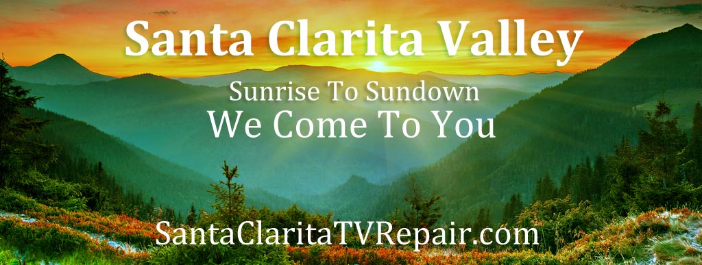Santa Clarita TV Repair We Come To You